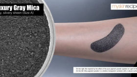 Luxury Grey Mica เทา เหลือบเงิน (ขนาด A)