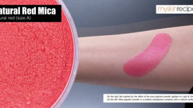Natural Red Mica แดง ธรรมชาติ (ขนาด A)