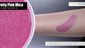 Pretty Pink Mica ชมพู อมแดงสว่าง (ขนาด A)