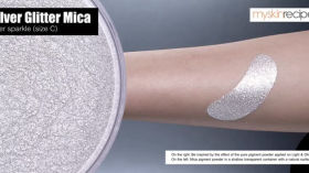 Silver Glitter Mica ประกายเงิน (ขนาด C)