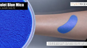 Violet Blue Mica น้ำเงิน ม่วง (ขนาด A)