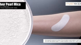 Silver Pearl Mica (Size A, 15 Micron) (e.q. Timiron Supersilk MP-1005)