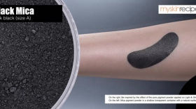 Black Mica ดำ เข้ม (ขนาด A)