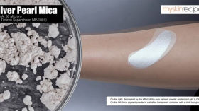 Silver Pearl Mica (Size A, 30 Micron) (e.q. Timiron Supersheen MP-1001)