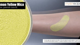 Lemon Yellow Mica เหลือง อมเขียว (ขนาด B)