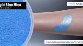 Light Blue Mica ฟ้าอ่อน (ขนาด A)