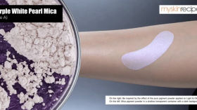 Purple White Pearl Mica (Size A)