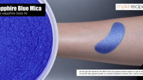 Sapphire Blue Mica น้ำเงิน แซฟไฟร์ (ขนาด A)