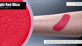 Light Red Mica แดงอ่อน (ขนาด A)
