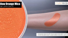 Yellow Orange Mica ส้ม อม เหลือง (ขนาด A)