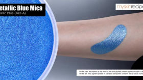 Metallic Blue Mica น้ำเงินเมทัลลิก (ขนาด A)