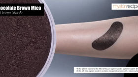 Chocolate Brown Mica น้ำตาลอ่อน (ขนาด A)